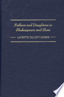 Fathers and daughters in Shakespeare and Shaw /