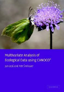 Multivariate analysis of ecological data using CANOCO /