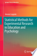 Statistical Methods for Experimental Research in Education and Psychology /