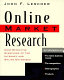 Online market research : cost-effective searching of the Internet and online databases /