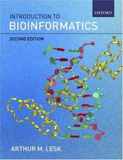 Introduction to bioinformatics /