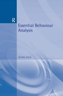 Essential behavioural analysis /