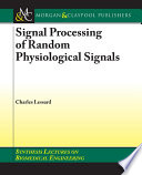 Signal processing of random physiological signals /
