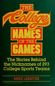 The college names of the games /