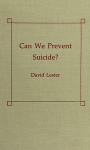 Can we prevent suicide? /