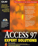 Access 97 : expert solutions /