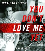 You don't love me yet /