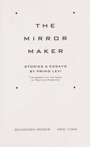 The mirror maker : stories and essays /