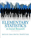 Elementary statistics in social research /