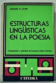 Estructuras linguisticas en la poesia /