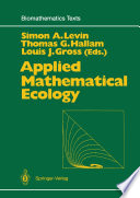 Applied Mathematical Ecology /