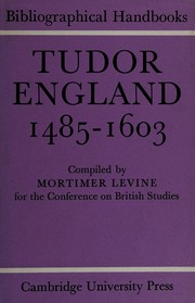 Tudor England 1485-1603.