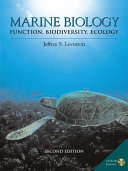 Marine biology : function, biodiversity, ecology /