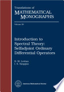 Introduction to spectral theory : selfadjoint ordinary differential operators /