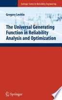 The universal generating function in reliability analysis and optimization /