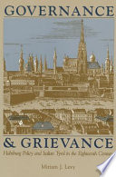 Governance & grievance : Habsburg policy and Italian Tyrol in the eighteenth century /