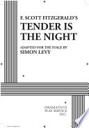 F. Scott Fitzgerald's Tender Is the night /