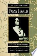 The education of Fanny Lewald : an autobiography /