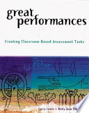 Great performances : creating classroom-based assessment tasks /