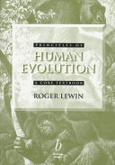 Principles of human evolution : a core textbook /
