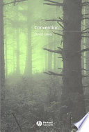 Convention : a philosophical study /