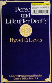 Persons and life after death : essays /