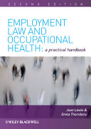 Employment law and occupational health : a practical handbook /