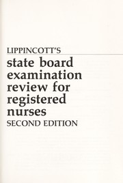 Lippincott's State board examination review for registered nurses /