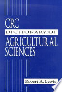 CRC dictionary of agricultural sciences /