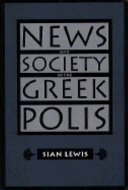 News and society in the Greek polis /