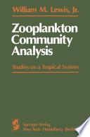Zooplankton Community Analysis : Studies on a Tropical System /