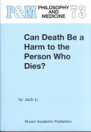 Can death be a harm to the person who dies? /