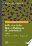 Edification in the Chinese Philosophy of Confucianism /