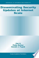 Disseminating security updates at Internet scale /