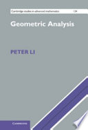 Geometric analysis /