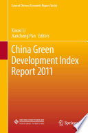 China Green Development Index Report 2011.