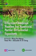 Effective condition number for numerical partial differential equations /