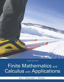 Finite mathematics and calculus with applications /