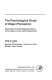 The psychological study of object perception : examination of methodological problems and a critique of main research approaches /