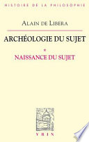 Archéologie du sujet /