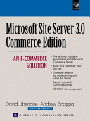 Microsoft Site Server 3.0, commerce edition : an e-commerce solution /