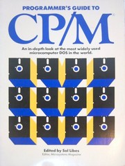 Programmer's guide to CP/M /