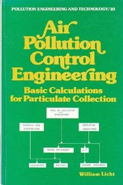 Air pollution control engineering : basic calculations for particulate collection /