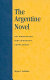 The Argentine novel : an annotated bibliography /