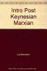 An introduction to post-Keynesian and Marxian theories of value and price /