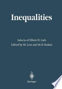 Inequalities : selecta of Elliott H. Lieb /