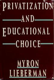 Privatization and educational choice /