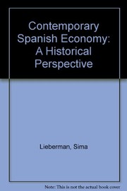 The contemporary Spanish economy : a historical perspective /