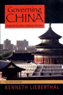 Governing China : from revolution through reform /