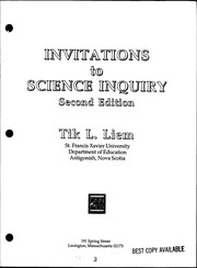 Invitations to science inquiry /